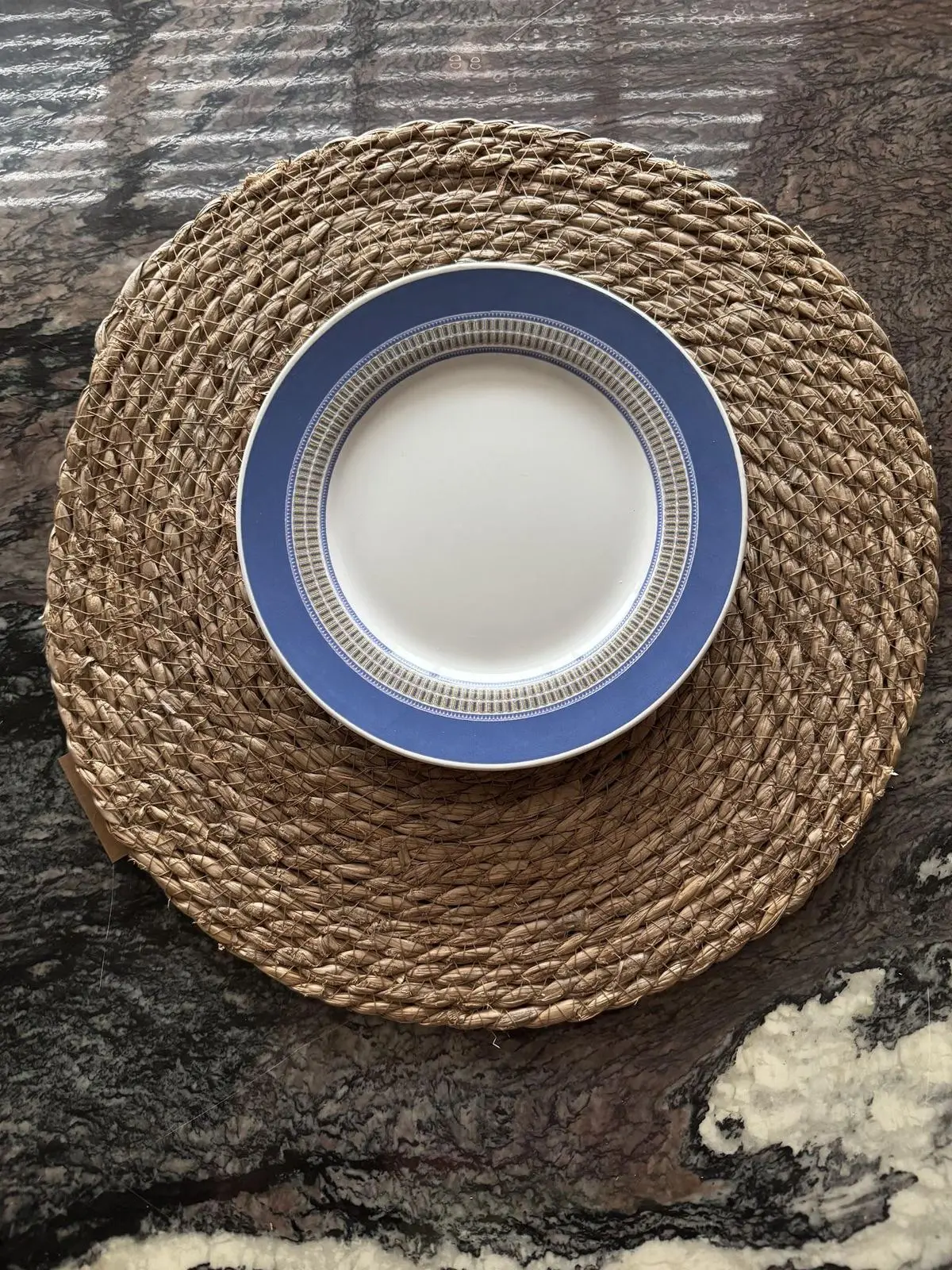 Plato Postre Esmaltado